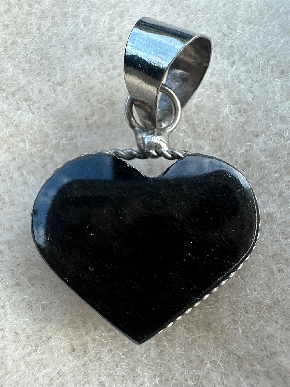 Stone Mini Heart Pendant